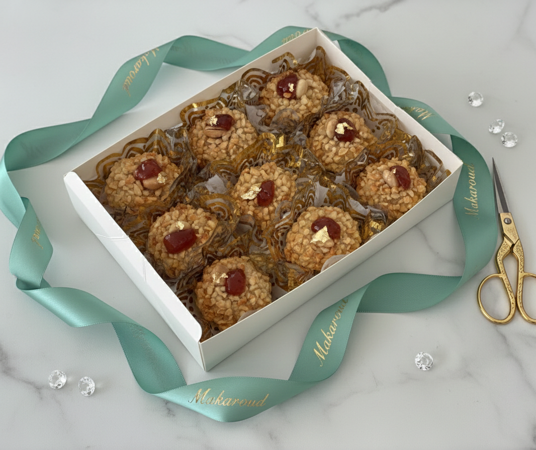 Mchewek aux amandes pâtisserie orientale