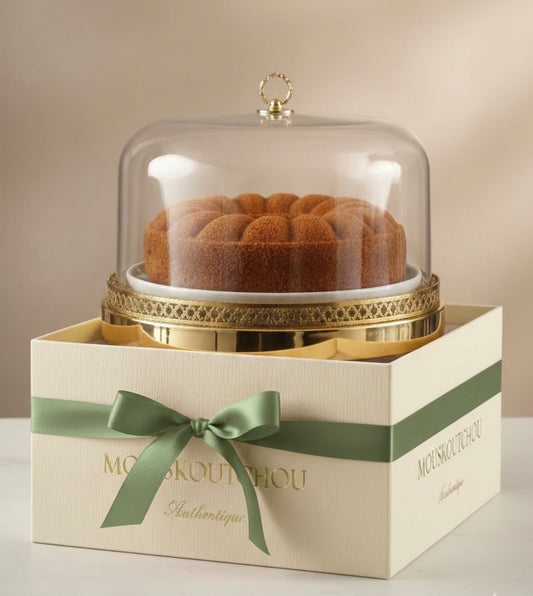 Mouskoutchou à la vanille gâteau traditionnel algérien