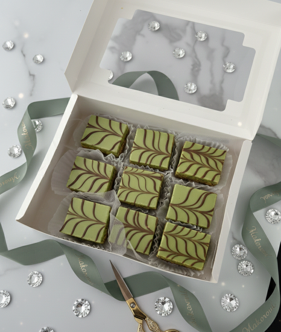 Zellige au chocolat gâteau algérien artisanale